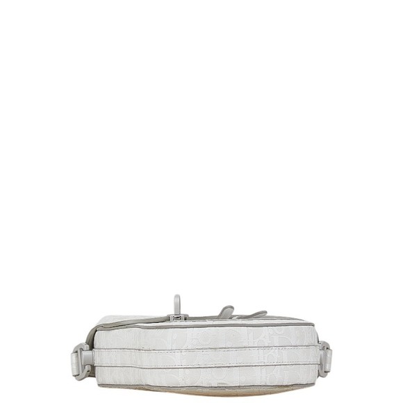 Dior Dior Oblique Saddle Bag Leather Shoulder Bag Leather Crossbody Bag - Picture 3 of 9